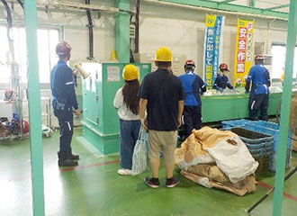 中間処理施設 市民見学会